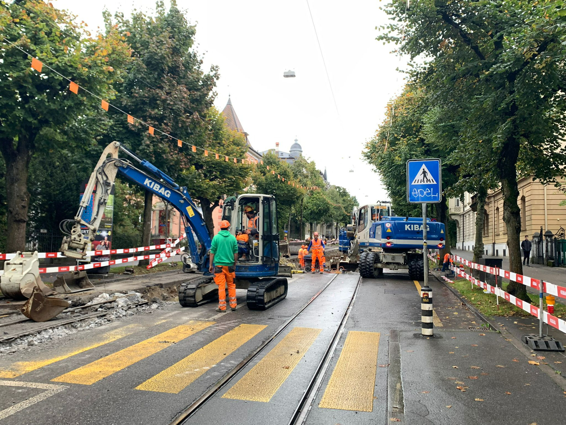 Planauflage Gleis- und Fahrleitungsersatz Thunstrasse 