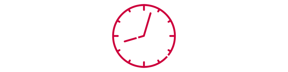Icon flexible Arbeitszeit