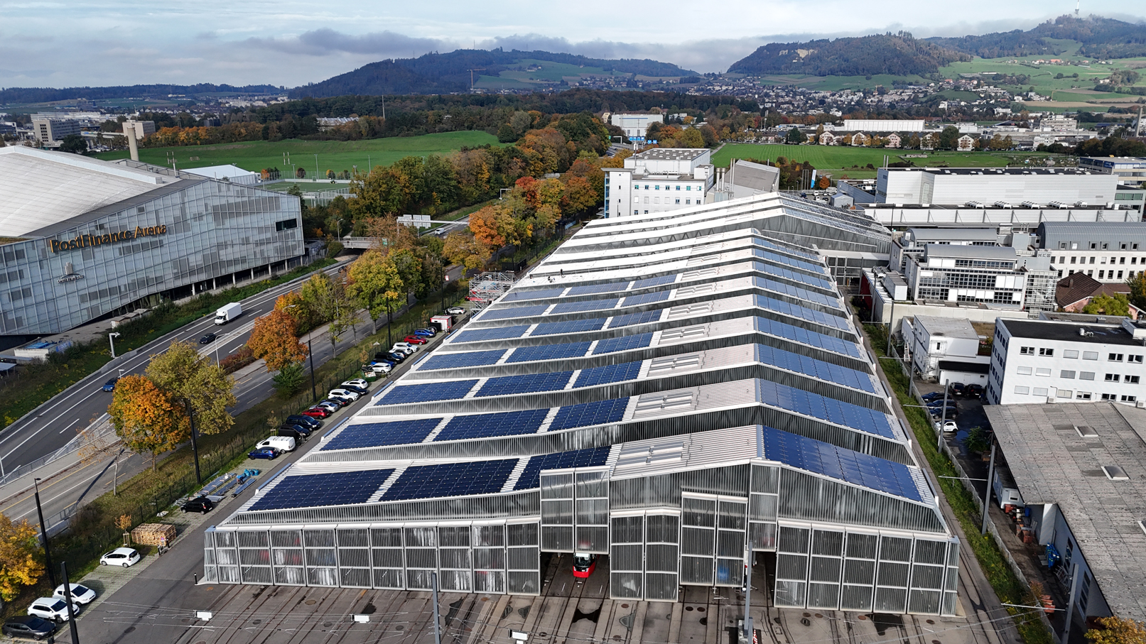 Solardach Depot Bolligenstrasse