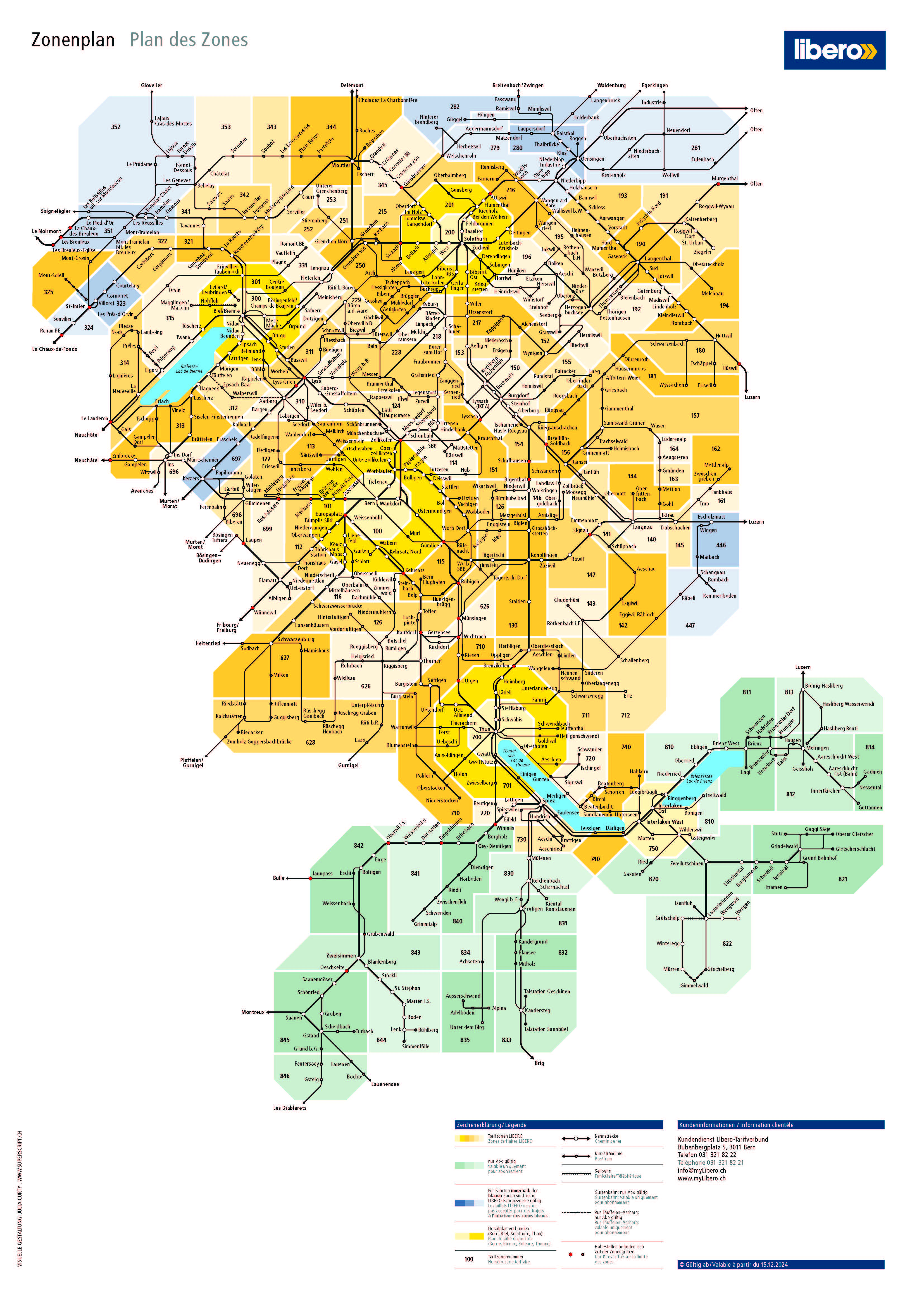 Zonenplan Libero