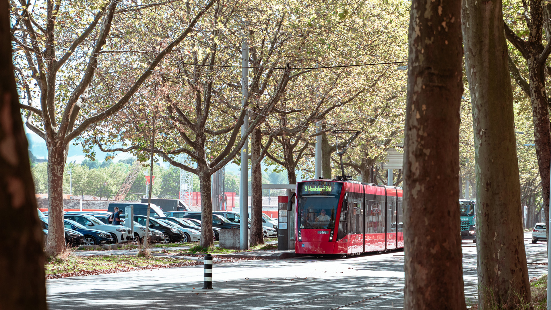 Festhalle Tramlinie 9