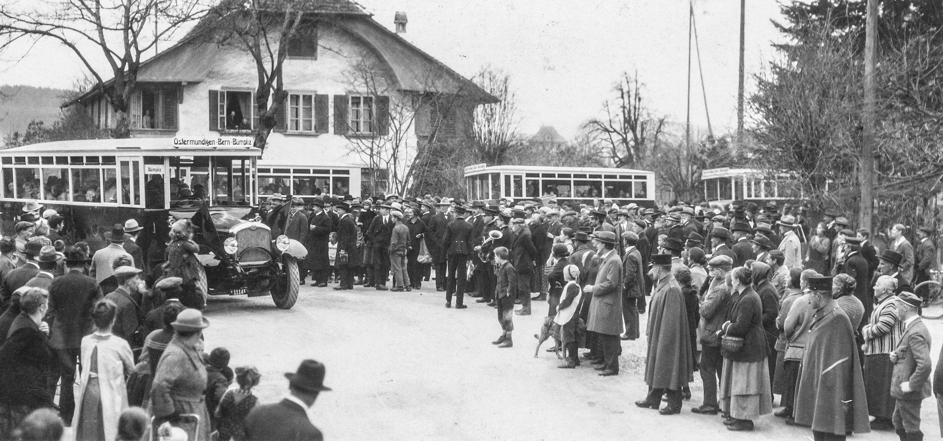 Bachmätteli vor dem ehemaligen Pfarrhaus, Bümpliz